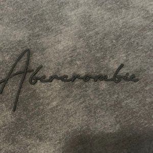 NWT-Abercrombie & Fitch Men's Size M Relaxed Soft Collection Black Pullover